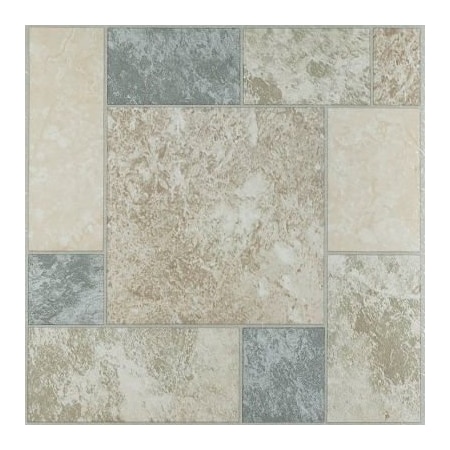 Achim Importing Achim Nexus Self Adhesive Vinyl Floor Tile 12in x 12in, Marble Blocks, 20 Pack FTVGM32720
